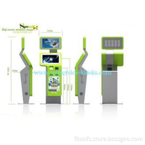 Motion Sensor and Air Conditioner Multimedia Kiosk for Inte